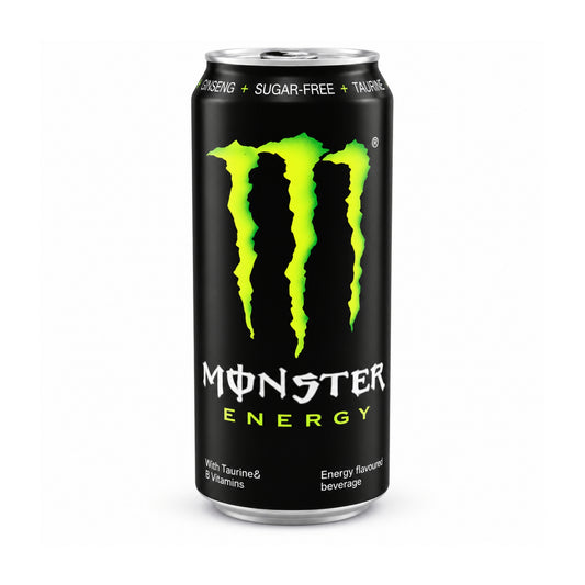 Soda Squishy Soft Squeeze Stress Relief Fidget Toy 14 × 4.5cm Monster On White Background