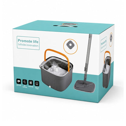 Square Bucket Mop Set – Floor Cleaning Mop with Bucket for Easy Home & Household Cleaning