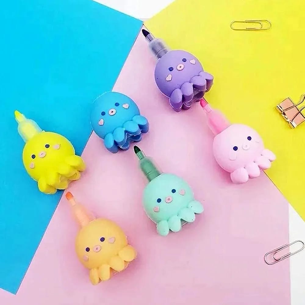 Octopus Stackable Markers Stackable Octopus Highlighter - Value Cart