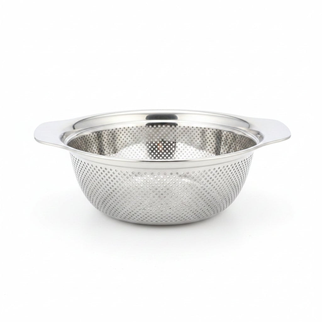 Stainless Steel Colander With Handle - 25x9cm