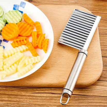 Stainless Steel Crinkle Cutter