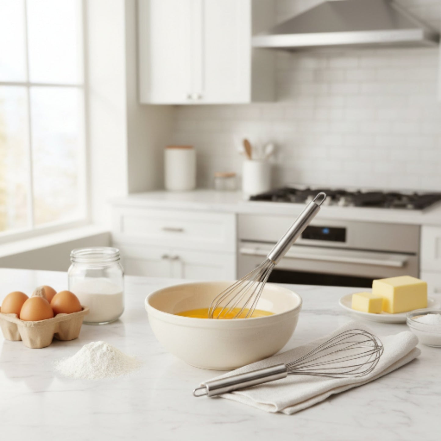 Stainless Steel Small Whisk 22cm