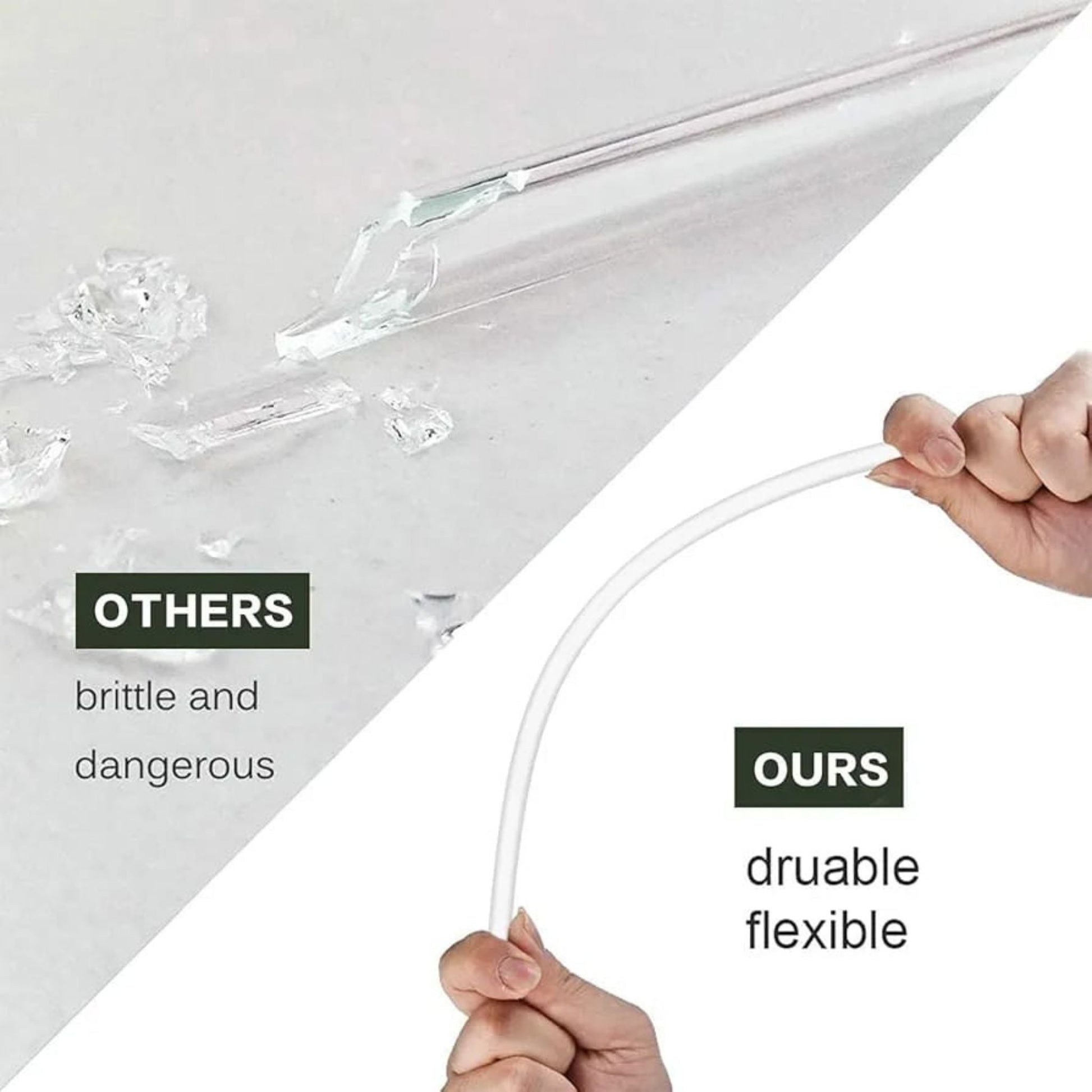 Stanley Cup Replacement Straw 30cm – Reusable Tumbler Drinking Straw