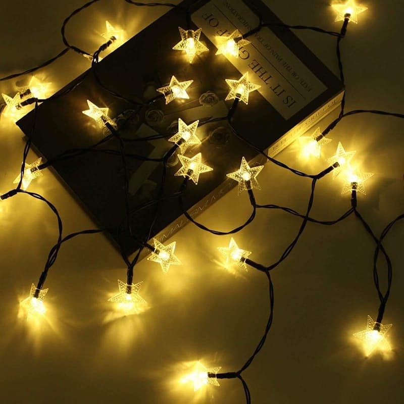 6M Star Fairy Lights – LED Decorative String Lights for Bedroom & Home