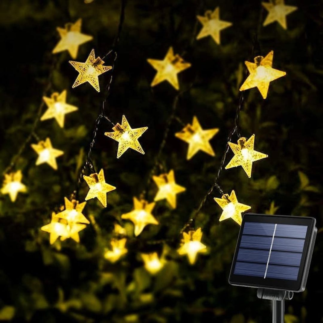 6M Star Fairy Lights – LED Decorative String Lights for Bedroom & Home