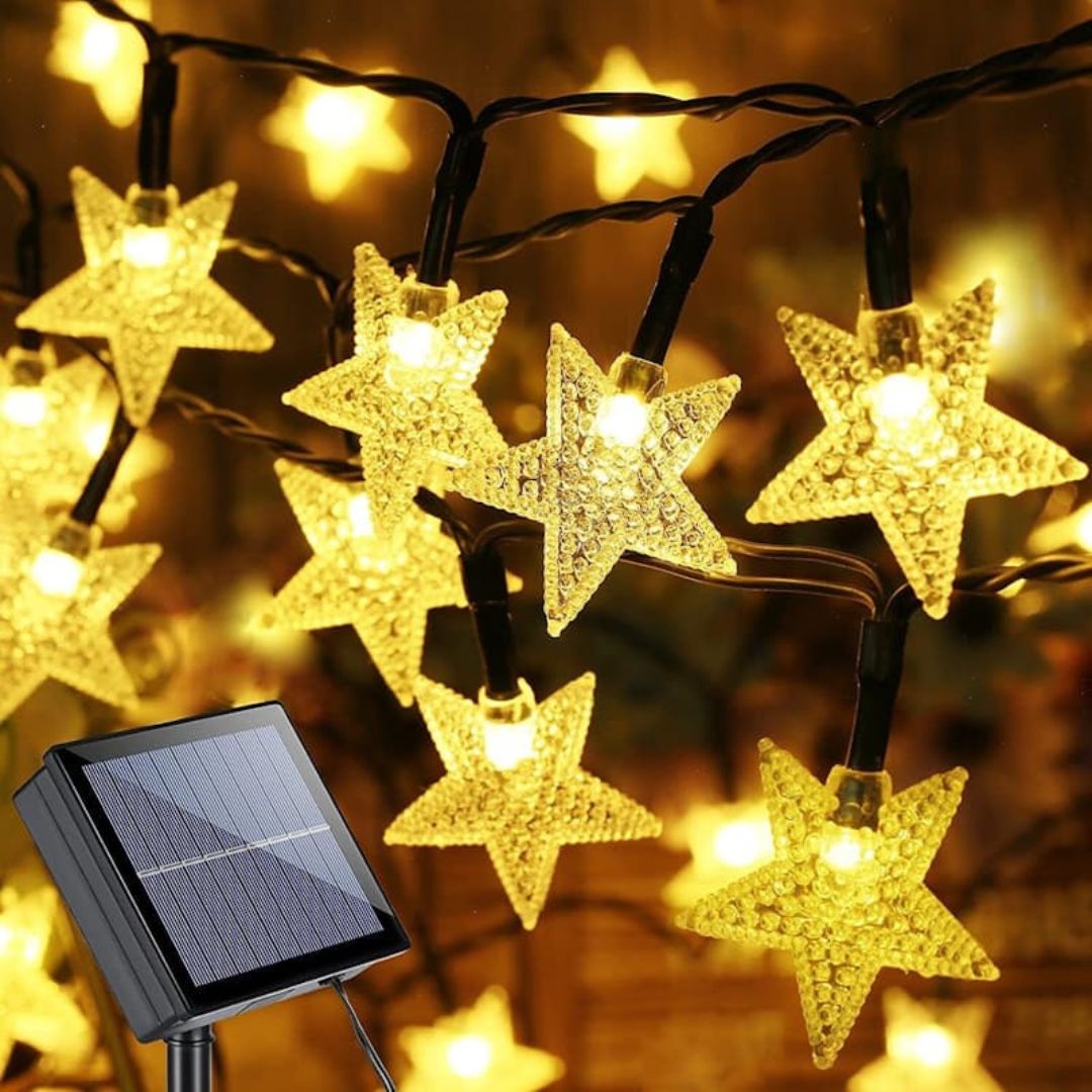 6M Star Fairy Lights – LED Decorative String Lights for Bedroom & Home