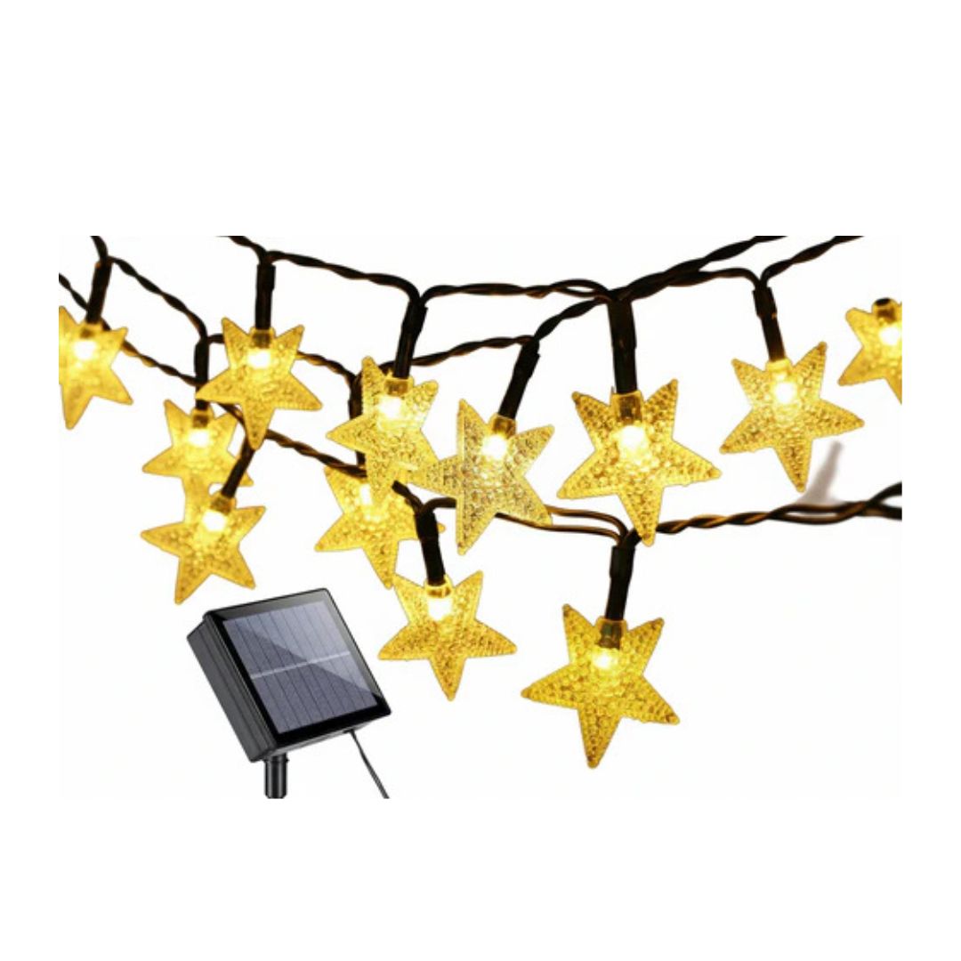 6M Star Fairy Lights – LED Decorative String Lights for Bedroom & Home