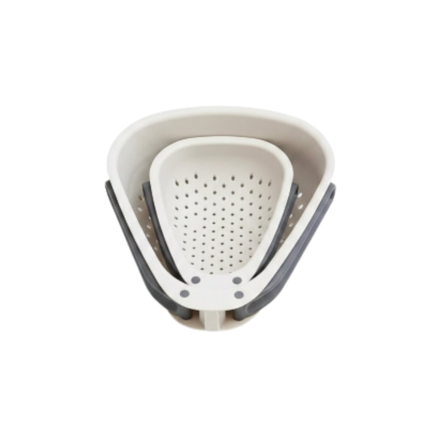 Strainer With Collapsible Handle