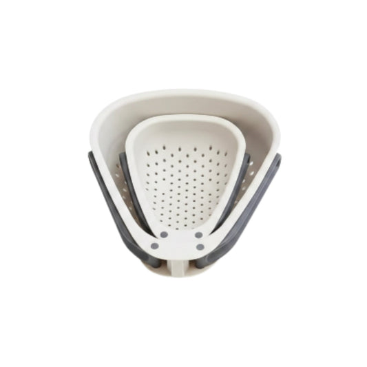 Strainer With Collapsible Handle