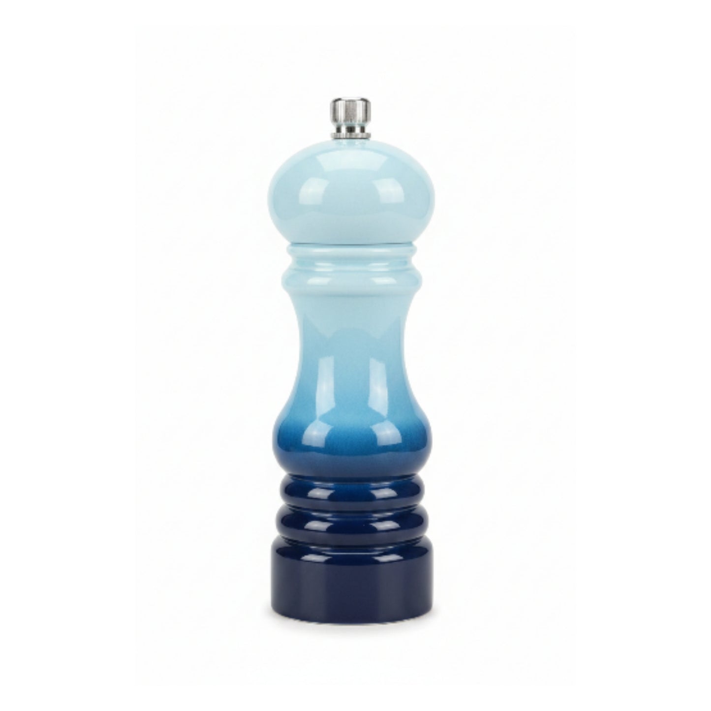 Takmehome Manual Salt & Pepper Grinder | Adjustable Ceramic Spice Mill - Blue On White Background