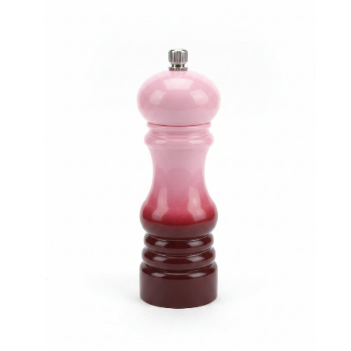 Takmehome Manual Salt & Pepper Grinder | Adjustable Ceramic Spice Mill - Pink & Maroon