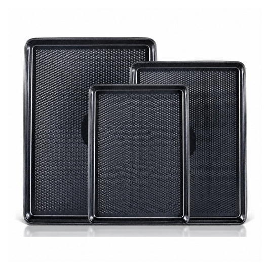 Takmehome Non-Stick Cookie Sheets – Easy-Release Baking Tray – Convenient Baking Essential