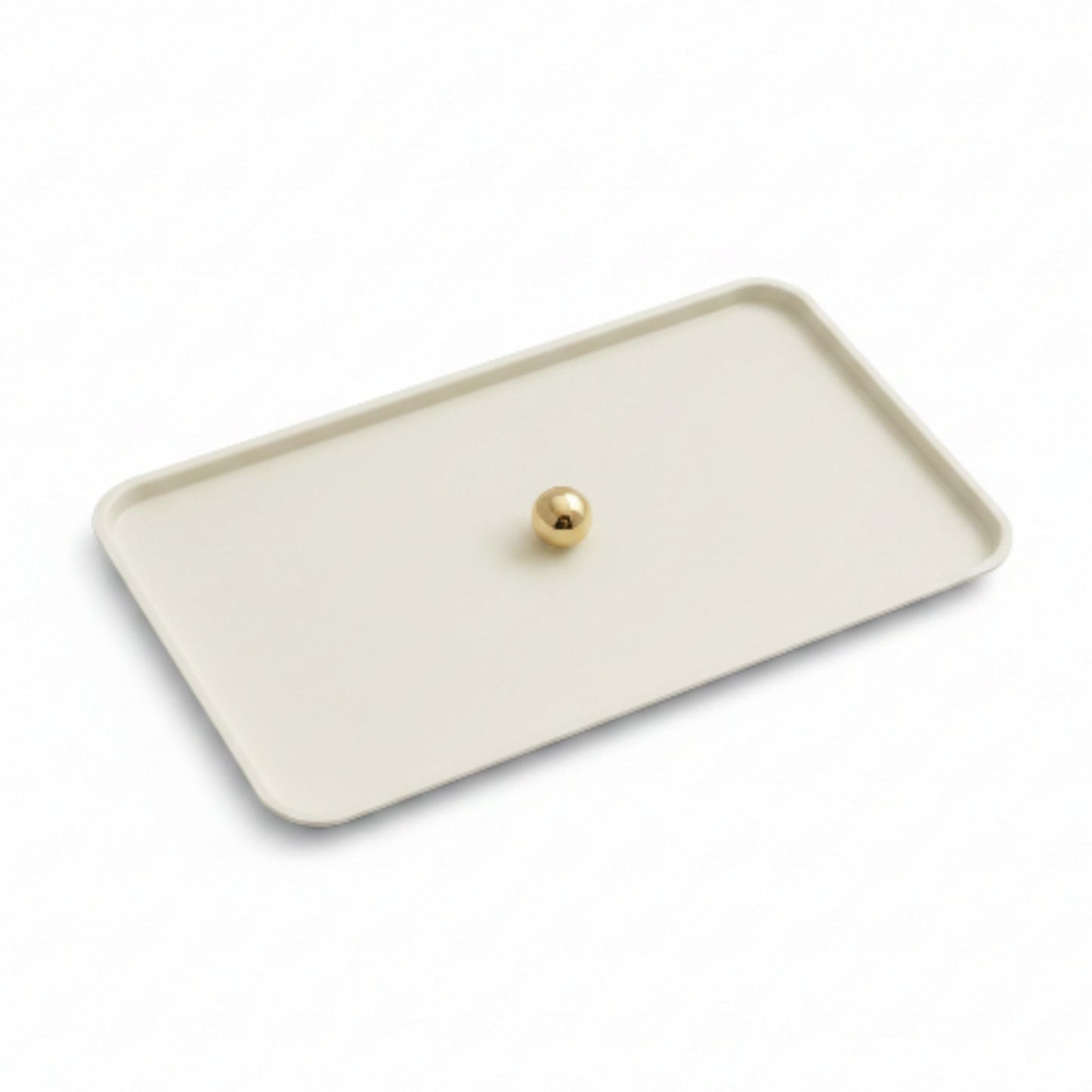 Takmehome Rectangle Metal Kitchen Storage Bread Box With Modern Farmhouse Design - Cream
