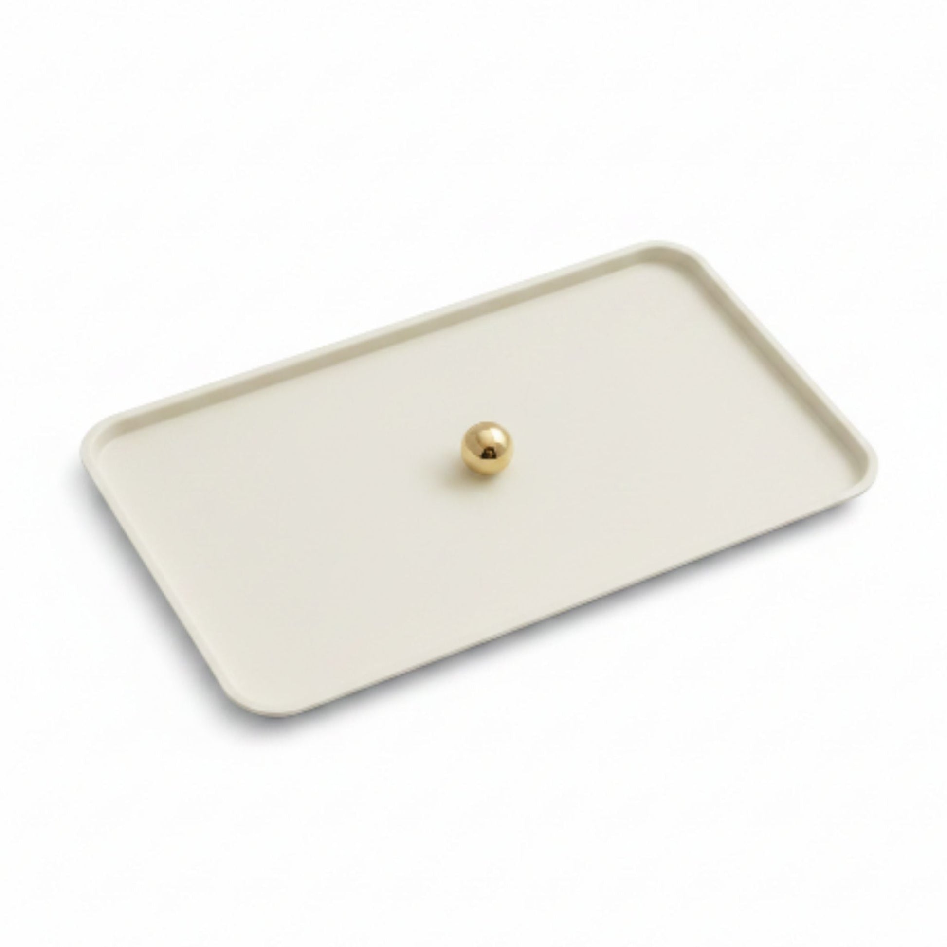Takmehome Rectangle Metal Kitchen Storage Bread Box With Modern Farmhouse Design - Cream