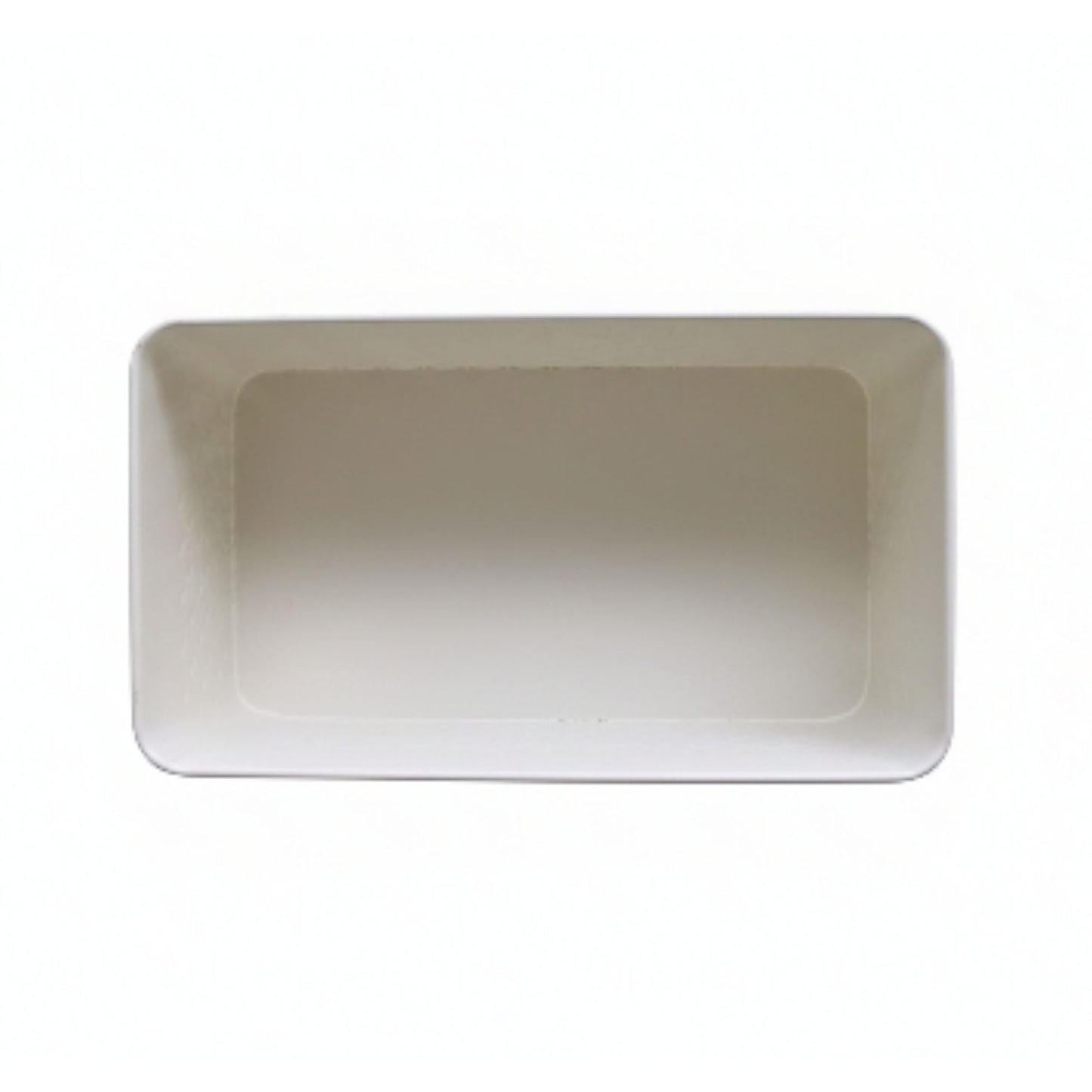 Takmehome Rectangle Metal Kitchen Storage Bread Box With Modern Farmhouse Design - Cream