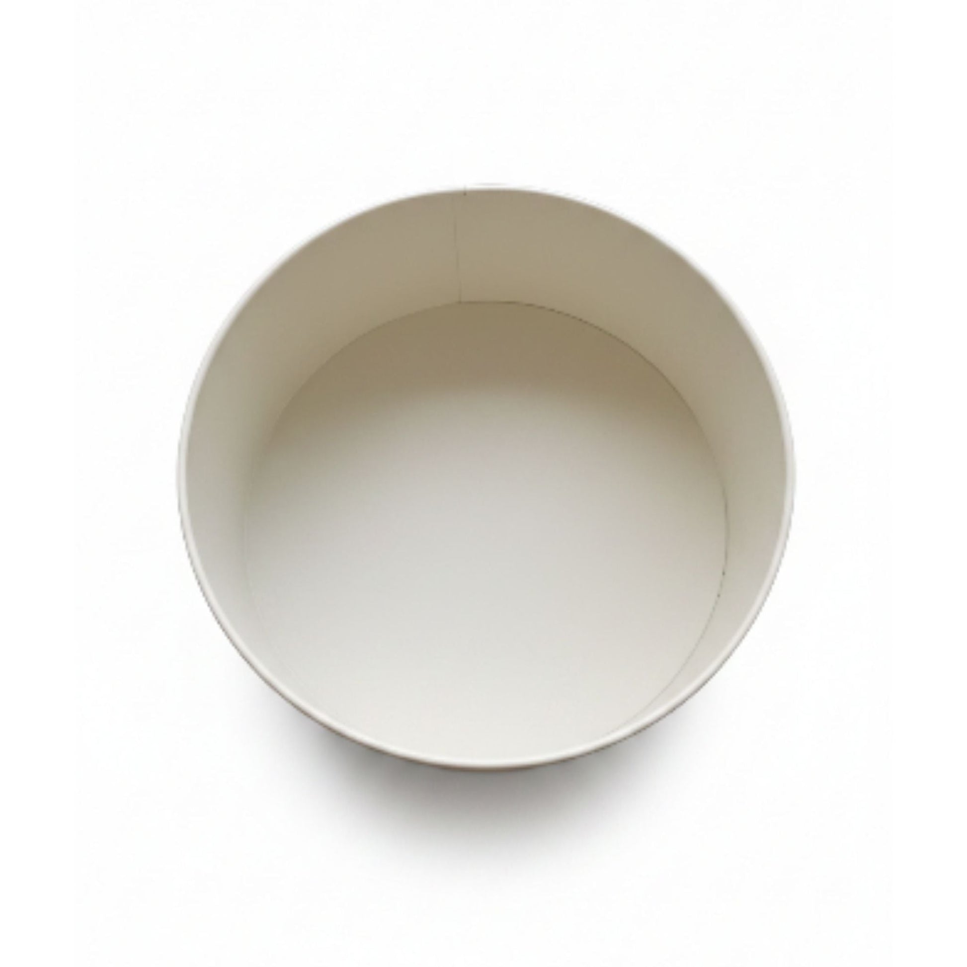 Takmehome Round Metal Biscuit Tin With Wooden Handle - Cream