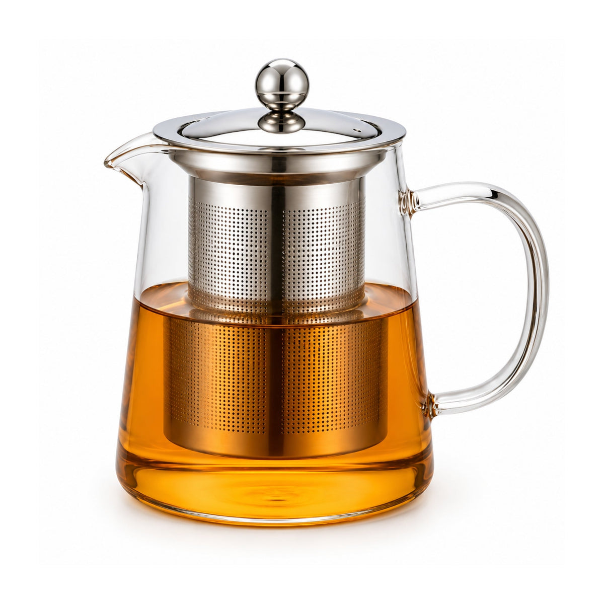 Takmehome Teapot – Removable Filter With Easy-Pour Design – Everyday Tea Brewing Essential
