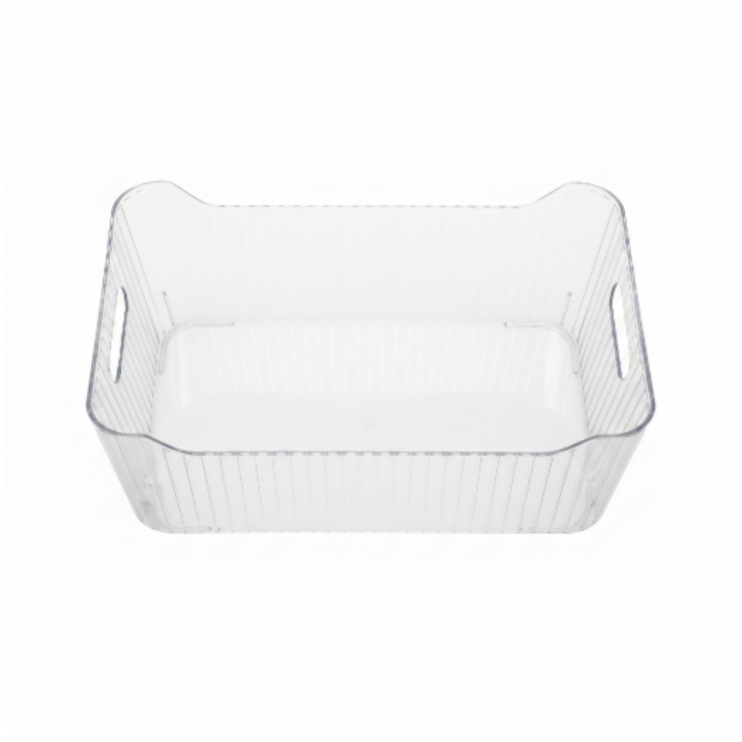 Takmehome Transparent Ribbed Organizer Storage Box - Large