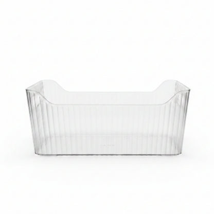 Takmehome Transparent Ribbed Organizer Storage Box - Large