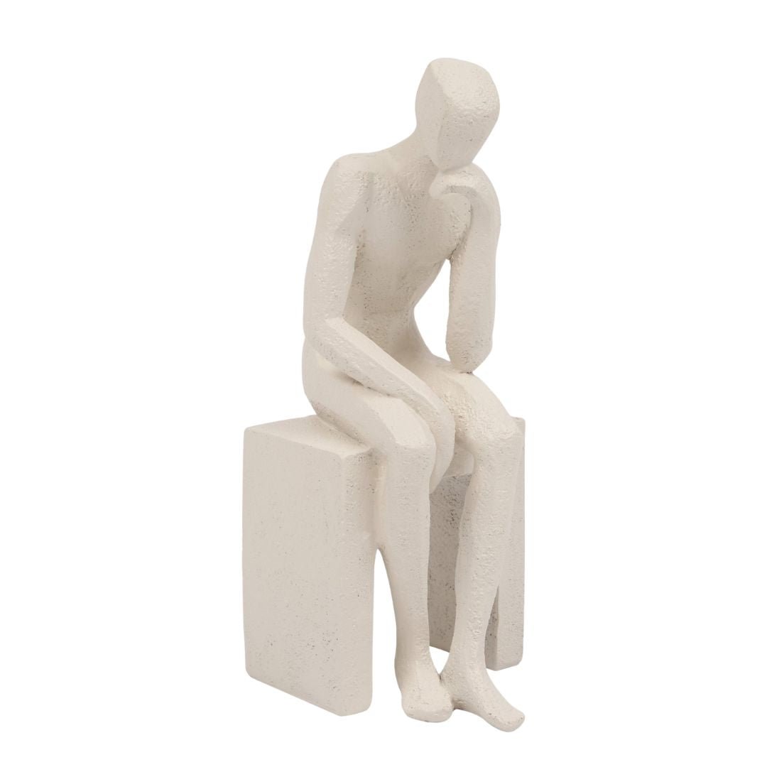 Thinking Man Statue Ornament