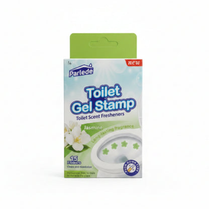 Toilet Gel Stamp - Automatic Toilet Bowl Cleaner & Freshener - Jasmine