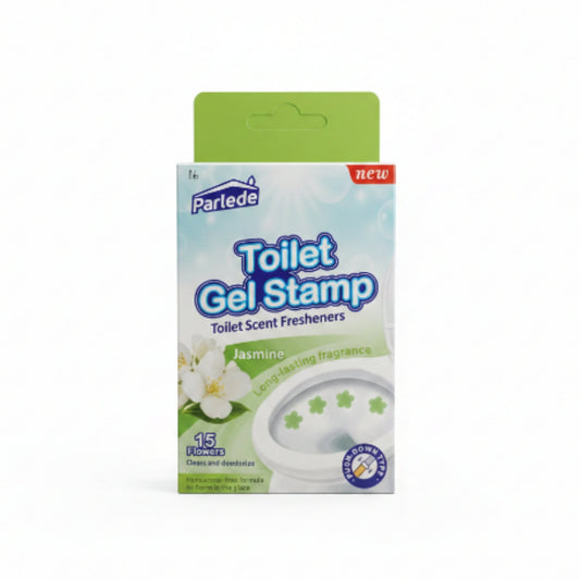 Toilet Gel Stamp - Automatic Toilet Bowl Cleaner & Freshener - Jasmine