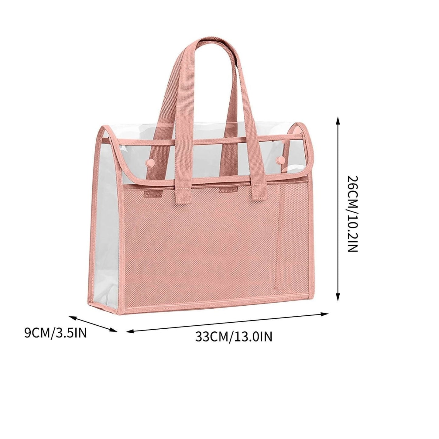 Transparent Document Bag 33x26cm