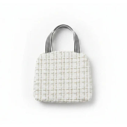 Tweed Insulated Lunch Bag
