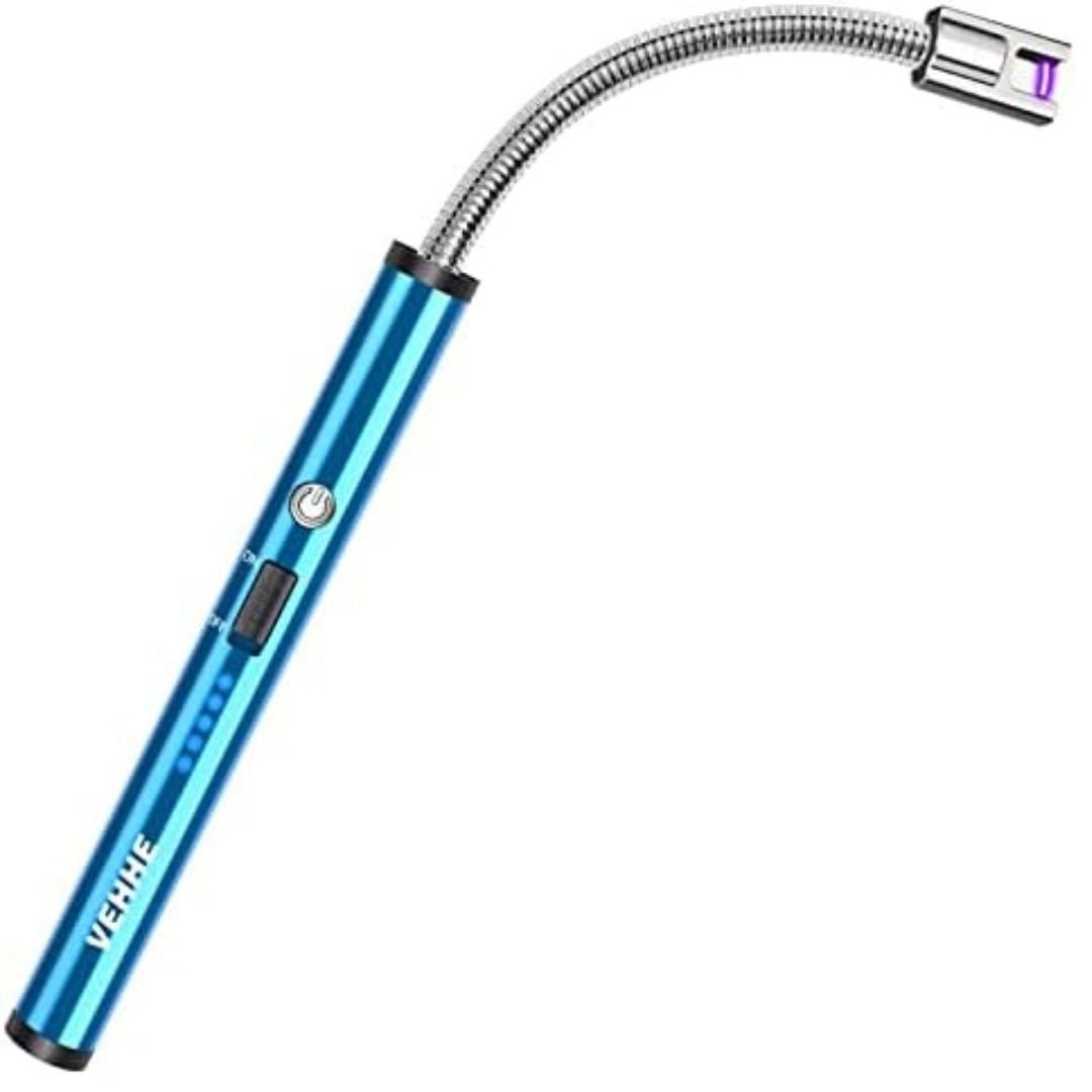 USB Rechargeable Windproof Flameless Electric Arc Lighter