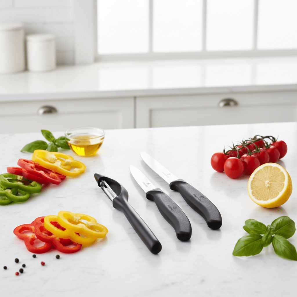 Victorinox 3pc Swiss Classic Set With Peeler