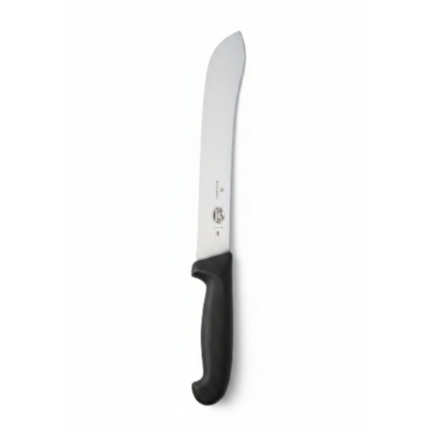 Victorinox Fibro Butcher Knife 31cm - Black On White Background