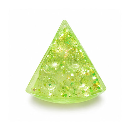 Viral Slow Rising Squishy Cheese – Glitter Stress Relief Fidget Toy