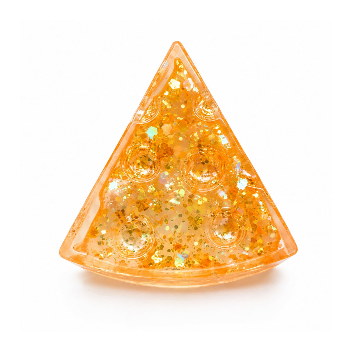 Viral Slow Rising Squishy Cheese – Glitter Stress Relief Fidget Toy