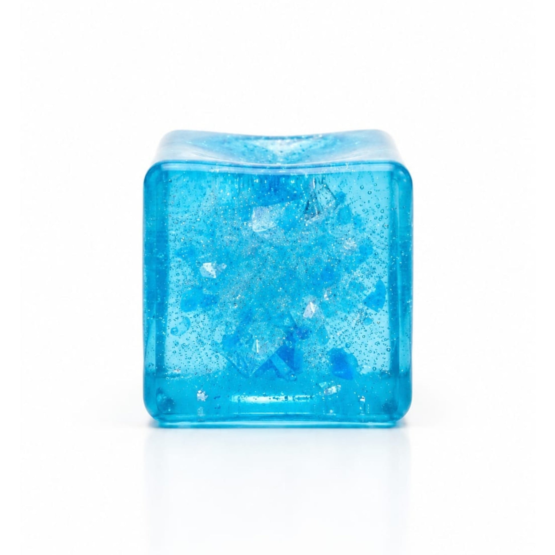 Viral Slow Rising Squishy Cube – Stress Relief Fidget Toy - Glitter Square