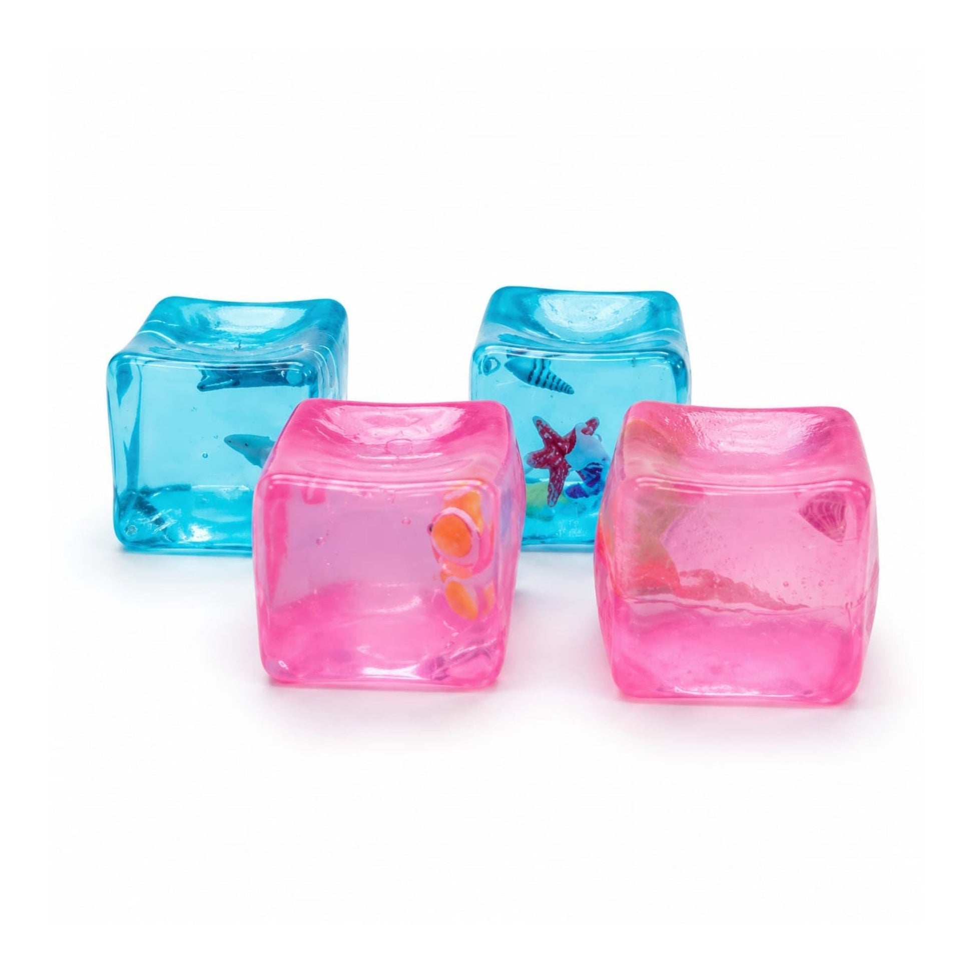 Viral Slow Rising Squishy Cube – Stress Relief Fidget Toy - Sea Creature