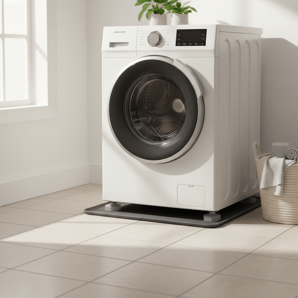 Washing Machine Protective Pad - Grey Rubber