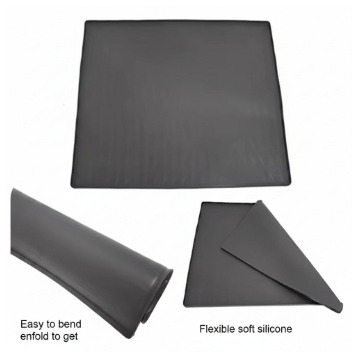 Washing Machine Protective Pad - Grey Rubber
