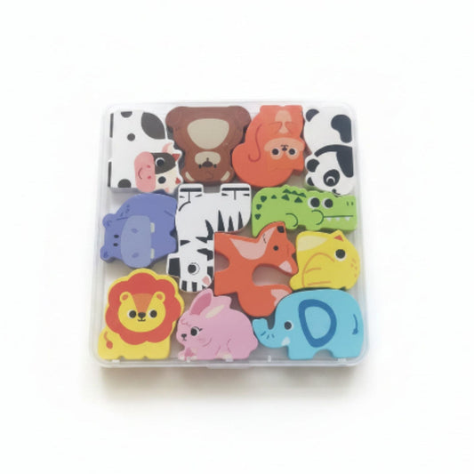Wooden 3D Cognitive Matching Blocks