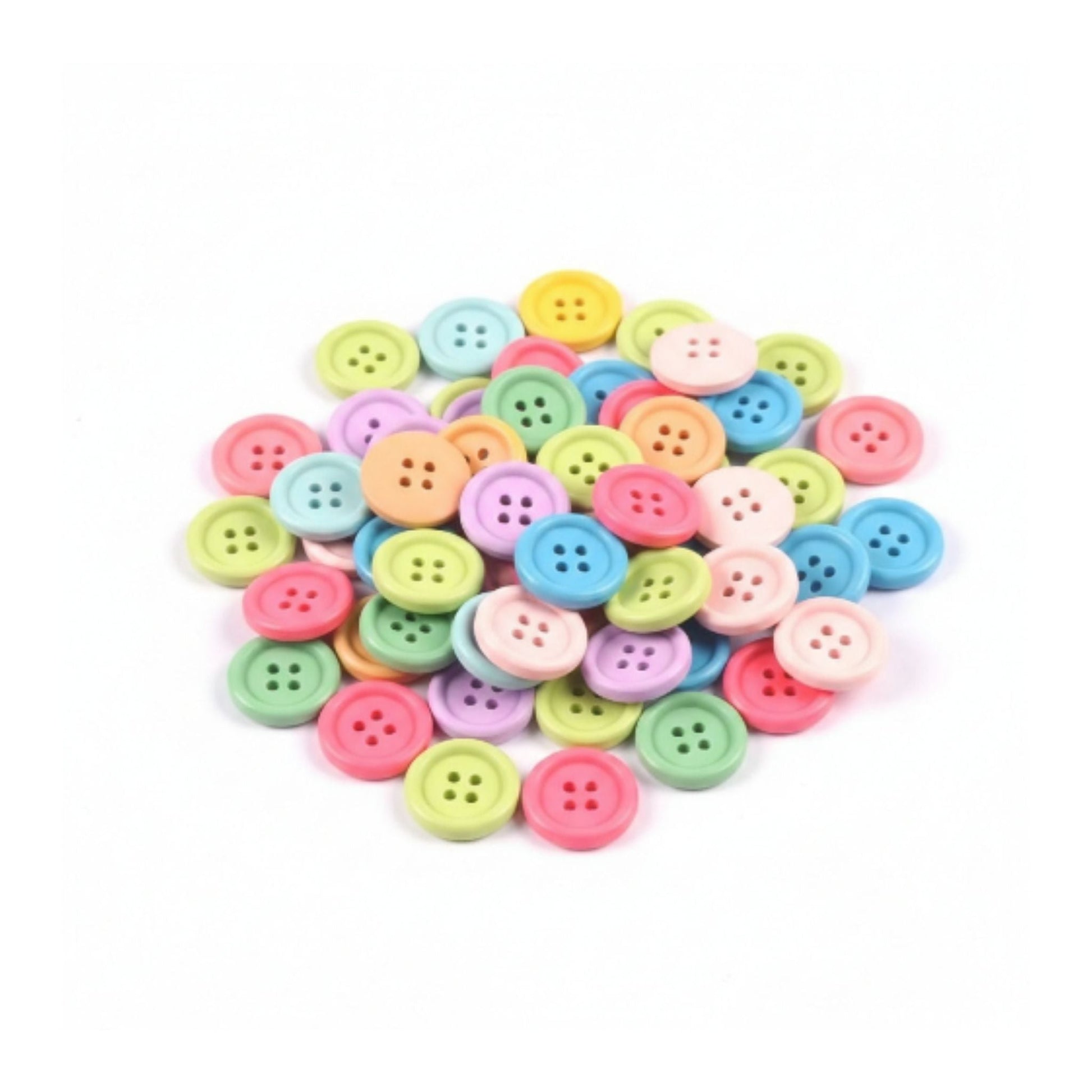 Wooden Buttons With String