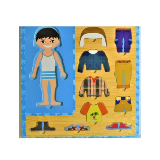 Wooden Dress Up Puzzle