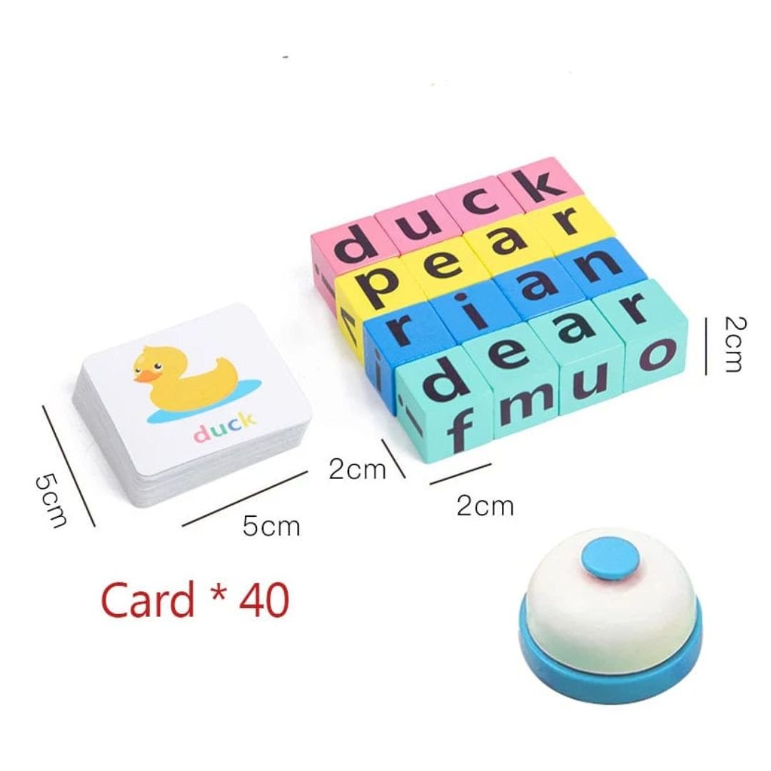 Word Spelling Game – Educational Learning Game for Kids to Build Spelling, Vocabulary & Word Recognition Skills